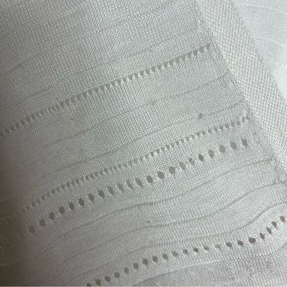 Design 365 White Eyelet Cardigan Cover-Up - Picture 8 of 8